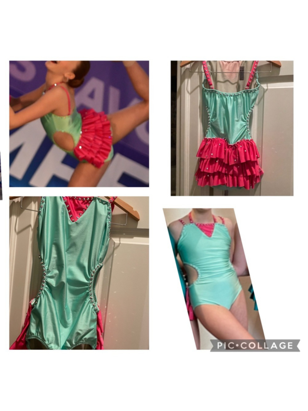 Pumpers Dance Costume, Size Large child